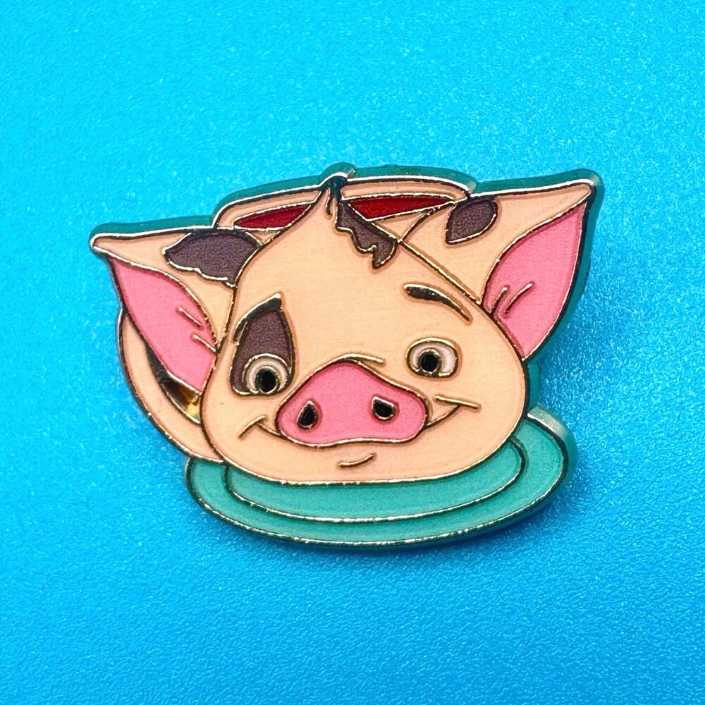 Cup and Saucer Pua Moana Disney Trading Pin
